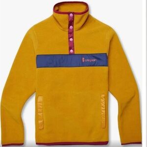 Cotopaxi Women's Teca Fleece Pullover Yellow- small
